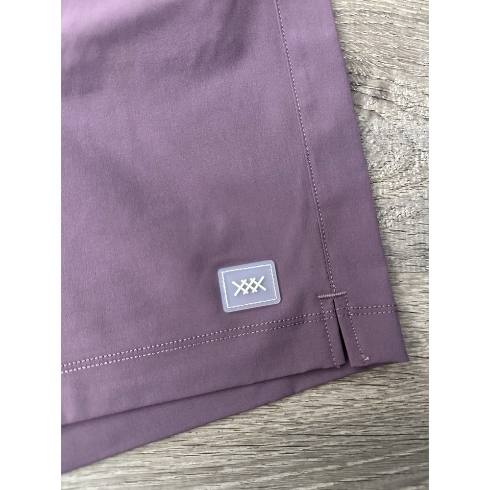 Rhône 7.5" R&R Swim Trunks Shorts 4 Way Stretch Size XL Shadow Plum - Picture 2 of 9